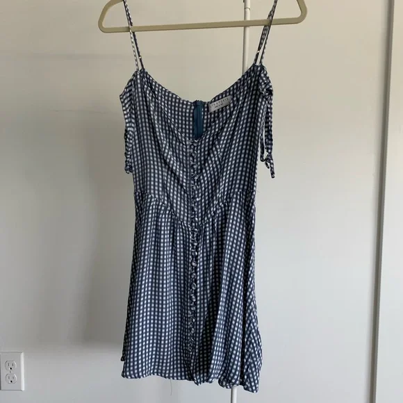 Flynn Skye Bodhi Mini in Gingham Blues - Picture 2 of 4